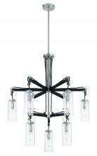  2899-691 - Pullman Junction - 9 Light 2 Tier Chandelier