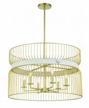  3396-754 - Park Slope - 6 Light Pendant