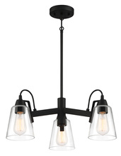  3993-66A - Beckonridge - 3 Light Chandelier