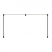  23QSKN222R120PHA - 24" Double N LED Wall Bar