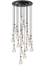  C88821-AB/BK - Loft Pendant Aged Brass/Black