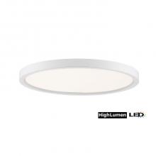  DISC-12WH - Flush Mount White