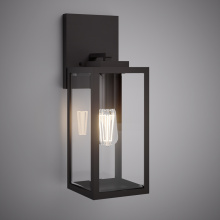 Vinci Lighting Inc. OW3917-BKCL - Terra 17-in wall light
