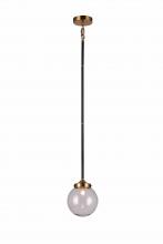  P7070AB/BKCL - Bianca Pendant Aged Brass/Black