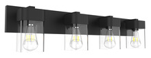  VL1350-4BK - Nora Vanity Wall Black