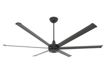 Big Ass Fans  MK-ES62-072306A786I20S34 - Ceiling Fan Kit, es6, 84", 100-277V/1PH, 0.05HP, 125W, Universal Mount