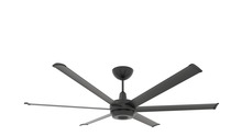 Big Ass Fans  MK-ES62-062306A786I07S34 - Ceiling Fan Kit, es6, 72", 100-277V/1PH, 0.05HP, 125W, Universal Mount