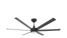 Big Ass Fans  MK-ES62-062306A786I07S2S34 - Ceiling Fan Kit, es6, 72", 100-277V/1PH, 0.05HP, 125W, Universal Mount