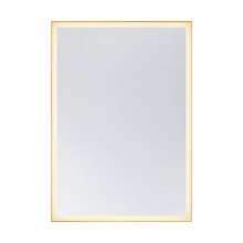 Savoy House Meridian CA 2-1238-42X60 - Paulding LED Rectangle Frontlit Mirror with Gold Frame