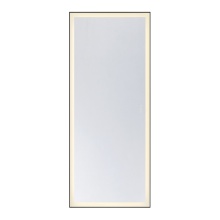 Savoy House Meridian CA 2-1239-30X72 - Paulding LED Rectangle Frontlit Mirror with Black Frame