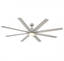  M2025BN - 72" LED Outdoor Ceiling Fan in Brushed Nickel