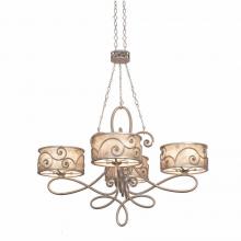 Kalco 5412SV - Windsor 20 Light Oval Chandelier