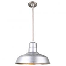  H-QSN15114-SA-96/QSN12ST3-96/QSNHSC-96 - 14" Ceiling Stem Light