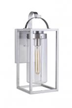  ZA4824-SA - Neo 1 Light Large Outdoor Wall Lantern in Satin Aluminum