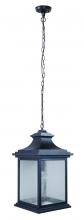 Craftmade Z3221-MN - Gentry 1 Light Large Outdoor Pendant in Midnight