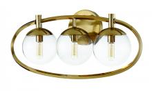  45503-SB - Piltz 3 Light Vanity in Satin Brass