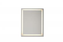  MIR106-W - 30â€ x 24â€ x 1.4â€ Rectangular LED Mirror, defogger & dimmer, 3000K