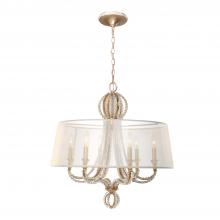  6767-DT - Garland 6 Light Distressed Twilight Chandelier