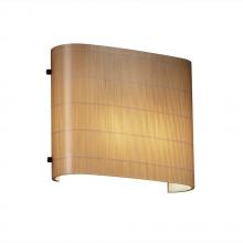  3FRM-8855-TAKE-MBLK - ADA Wide Oval Wall Sconce