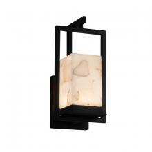 Justice Design Group (Yellow) ALR-7511W-MBLK - Laguna 1-Light LED Outdoor Wall Sconce
