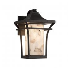 Justice Design Group (Yellow) ALR-7521W-DBRZ - Summit Small 1-Light LED Outdoor Wall Sconce