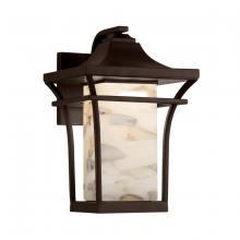 Justice Design Group (Yellow) ALR-7524W-DBRZ - Summit Large 1-Light LED Outdoor Wall Sconce