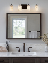 Justice Design Group (Yellow) ALR-8444-10-DBRZ - Era 4-Light Bath Bar