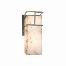 Justice Design Group (Yellow) ALR-8641W-NCKL - Structure LED 1-Light Small Wall Sconce - Outdoor