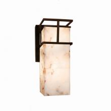 Justice Design Group (Yellow) ALR-8644W-DBRZ - Structure LED 1-Light Large Wall Sconce - Outdoor