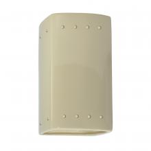  CER-5920W-VAN - Small ADA Rectangle w/ Perfs - Closed Top (Outdoor)