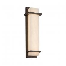 Justice Design Group (Yellow) CLD-7614W-DBRZ - Monolith 20" LED Outdoor/Indoor Wall Sconce