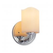 Justice Design Group (Yellow) CNDL-8461-14-CREM-CROM - Bronx 1-Light Wall Sconce