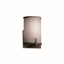 Justice Design Group (Yellow) FAB-5531-GRAY-DBRZ - Century ADA 1-Light Wall Sconce