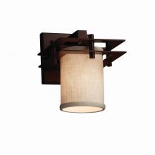  FAB-8171-10-CREM-DBRZ - Metropolis 1-Light Wall Sconce (2 Flat Bars)