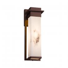 Justice Design Group (Yellow) FAL-7544W-DBRZ - Pacific Large Outdoor LED Wall Sconce