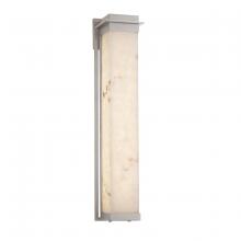 Justice Design Group (Yellow) FAL-7546W-NCKL - Pacific 36" LED Outdoor Wall Sconce