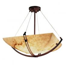 Justice Design Group (Yellow) FAL-9727-25-DBRZ - 48" Pendant Bowl w/ Crossbar