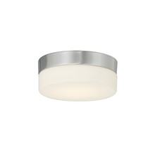 Justice Design Group (Yellow) FSN-4130-OPAL-NCKL - Pixel 5" Round LED Flush-Mount