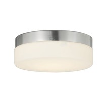 Justice Design Group (Yellow) FSN-4132-OPAL-NCKL - Pixel 9" Round LED Flush-Mount