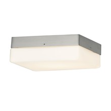 Justice Design Group (Yellow) FSN-4142-OPAL-NCKL - Pixel 9" Square LED Flush-Mount