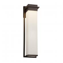 Justice Design Group (Yellow) FSN-7545W-OPAL-DBRZ - Pacific 24" LED Outdoor Wall Sconce