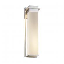 Justice Design Group (Yellow) FSN-7545W-OPAL-NCKL - Pacific 24" LED Outdoor Wall Sconce
