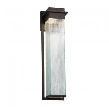 Justice Design Group (Yellow) FSN-7545W-RAIN-DBRZ - Pacific 24" LED Outdoor Wall Sconce