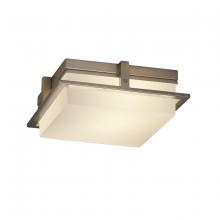  FSN-7560W-OPAL-NCKL - Avalon 10" Small LED Outdoor Flush-Mount