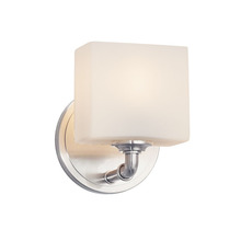 Justice Design Group (Yellow) FSN-8467-55-OPAL-CROM - Bronx ADA 1-Light Wall Sconce