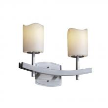  CNDL-8592-10-AMBR-NCKL - Archway 2-Light Bath Bar