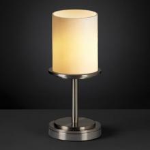 Justice Design Group (Yellow) CNDL-8798-14-CREM-DBRZ - Dakota 1-Light Table Lamp (Short)