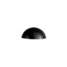 Justice Design Group (Yellow) CER-1300W-BLK-LED1-1000 - Small LED Quarter Sphere - Downlight (Outdoor)