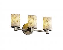 Justice Design Group (Yellow) ALR-8513-10-NCKL - Rondo 3-Light Bath Bar