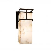 Justice Design Group (Yellow) ALR-8646W-DBRZ - Structure 1-Light Large Wall Sconce - Outdoor